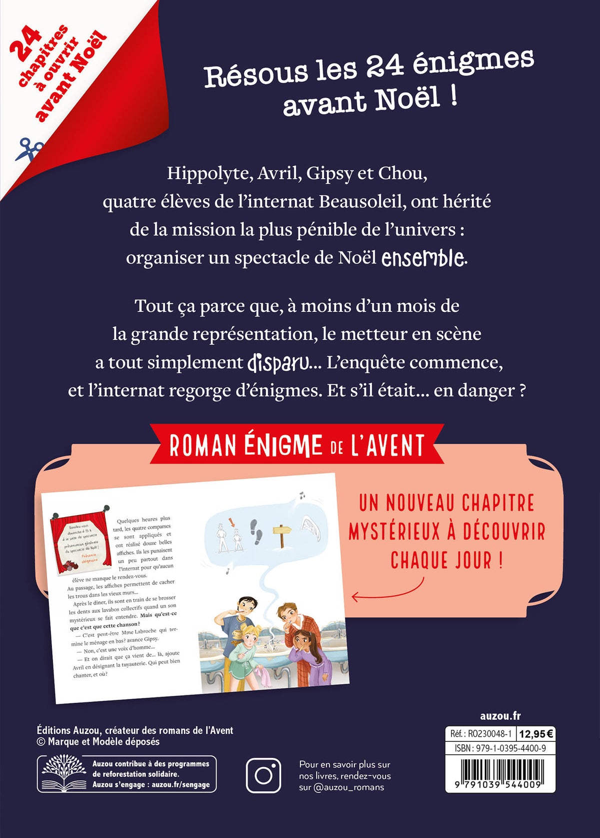 Roman de l’avent - Disparition énigmes et Boules de Noël