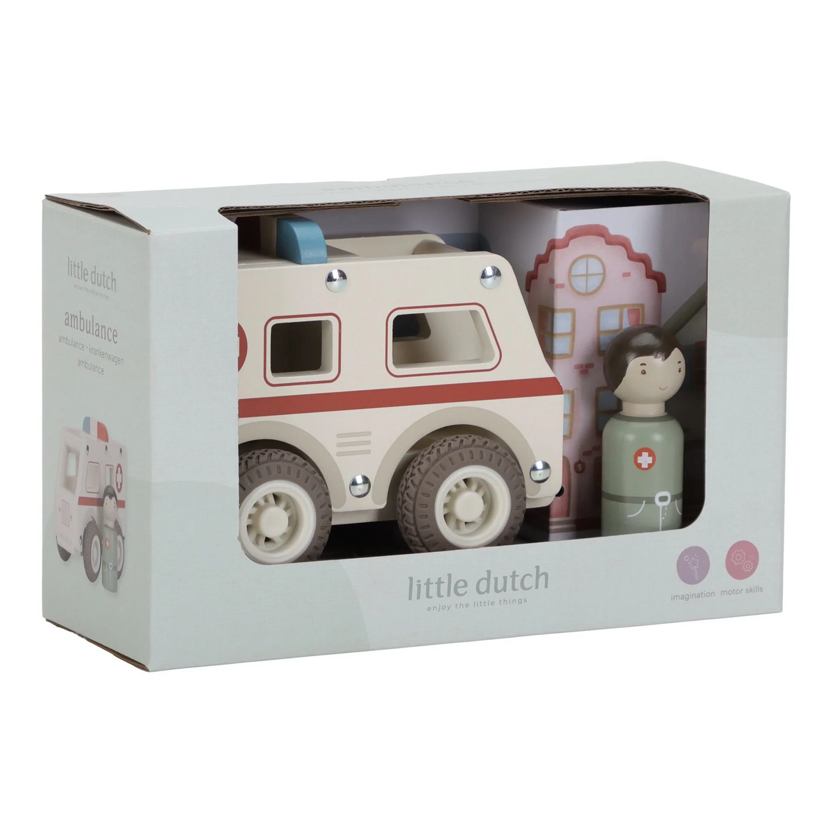 Ambulance en bois - Little Dutch