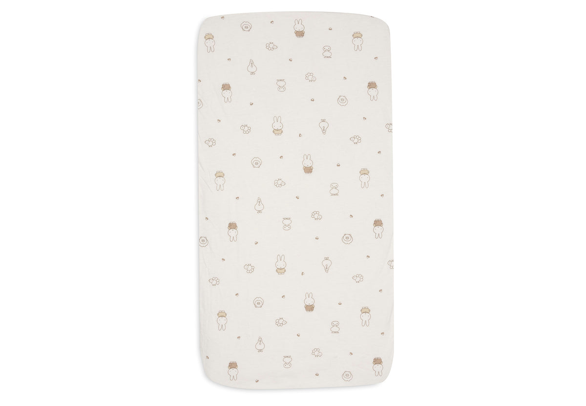 Drap-housse - Jersey - Miffy Family Farm