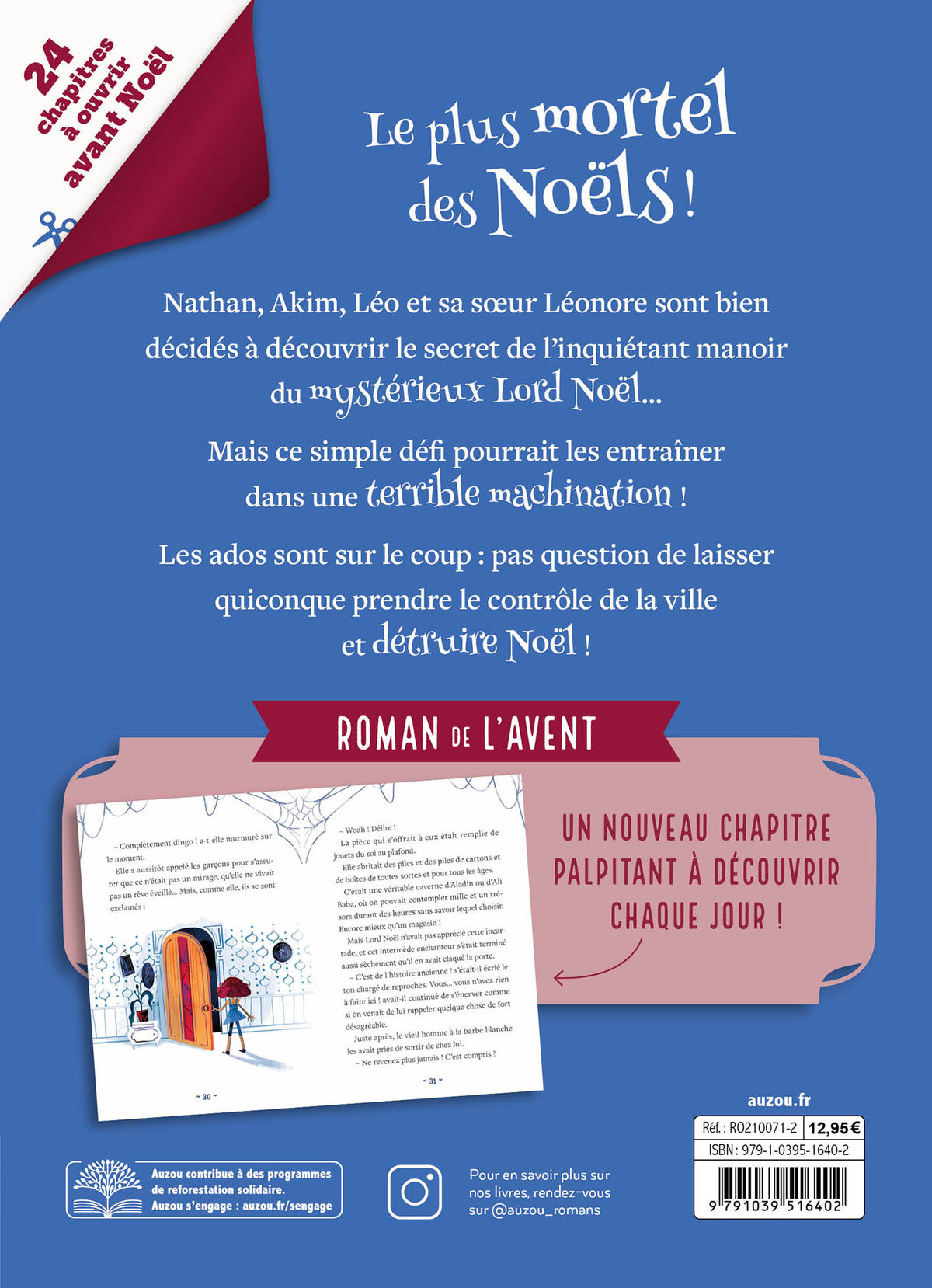 Roman de l’avent - Le mystère de Lord Noël