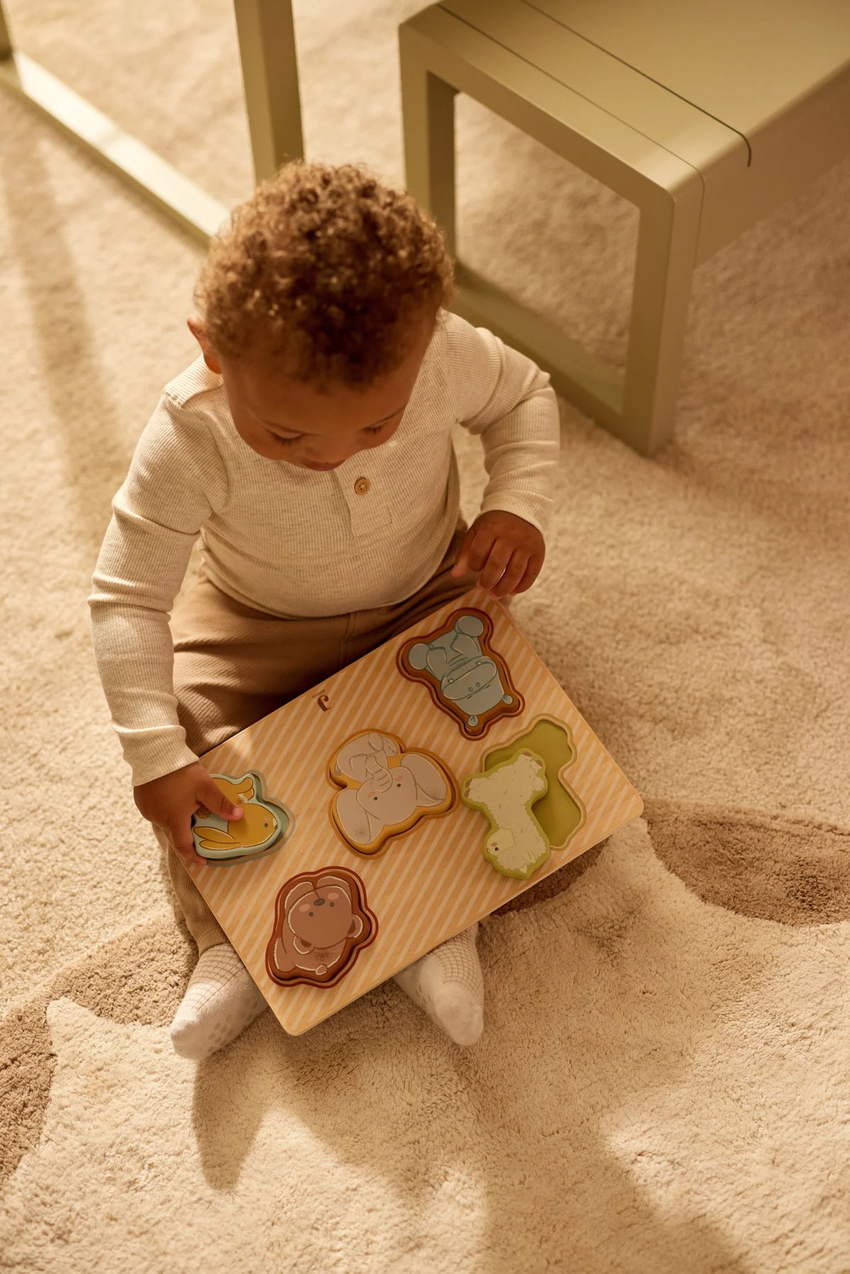 Puzzle de Formes en bois - Jollies