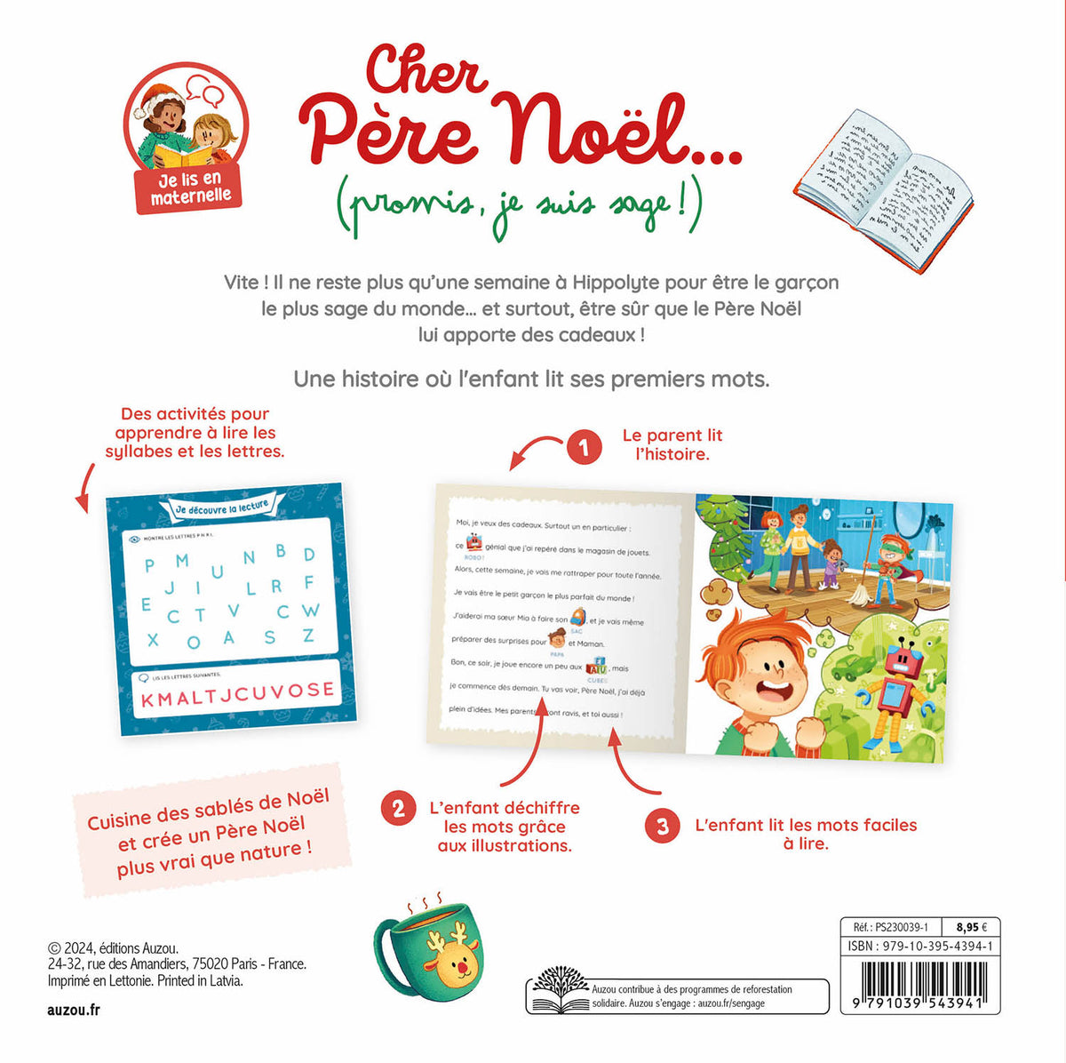 Je lis en maternelle - Cher père noel (promis je suis sage )