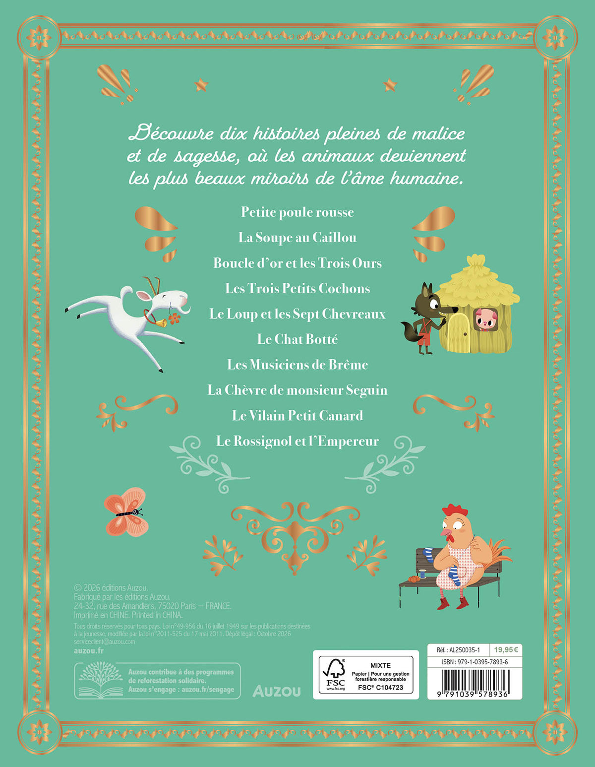 Mes superbes contes d'animaux