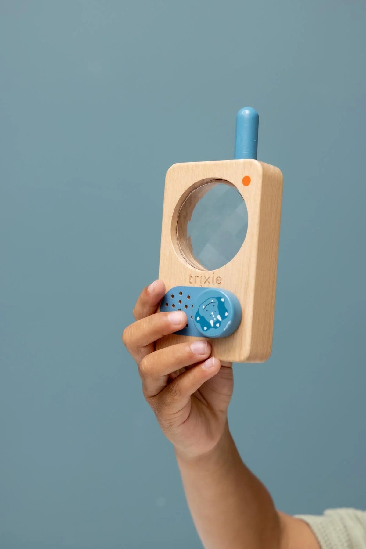 Talkie-walkie en bois - Mr. Triceratops