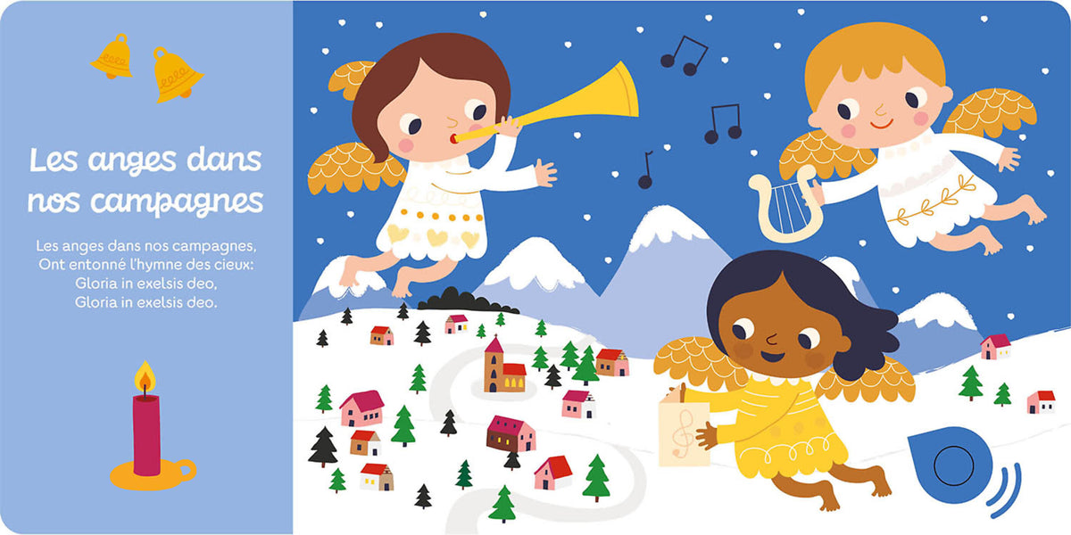Mes premiers sonores - Mes comptines de Noël