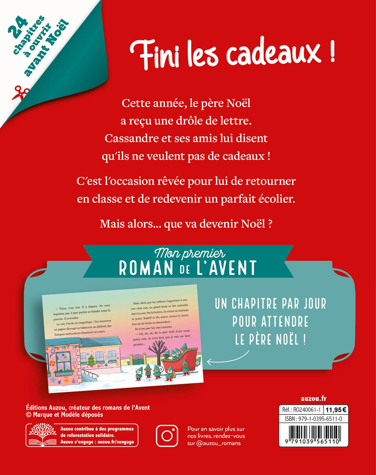 Roman de l’avent - Le père Noël à l’école