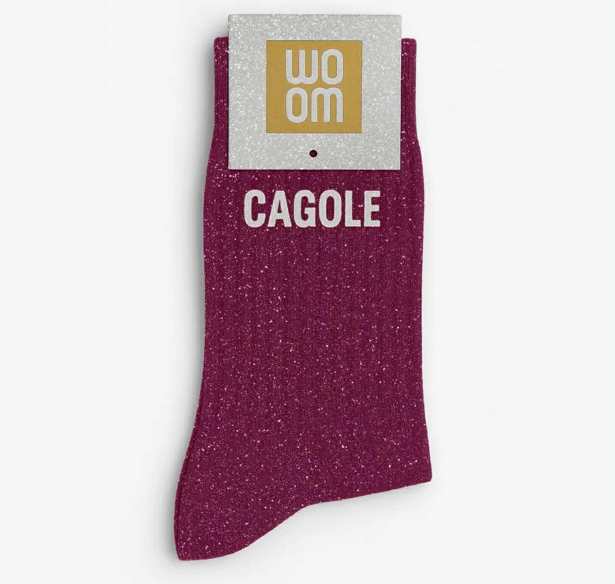 Chaussettes à paillettes - Cagole Violet
