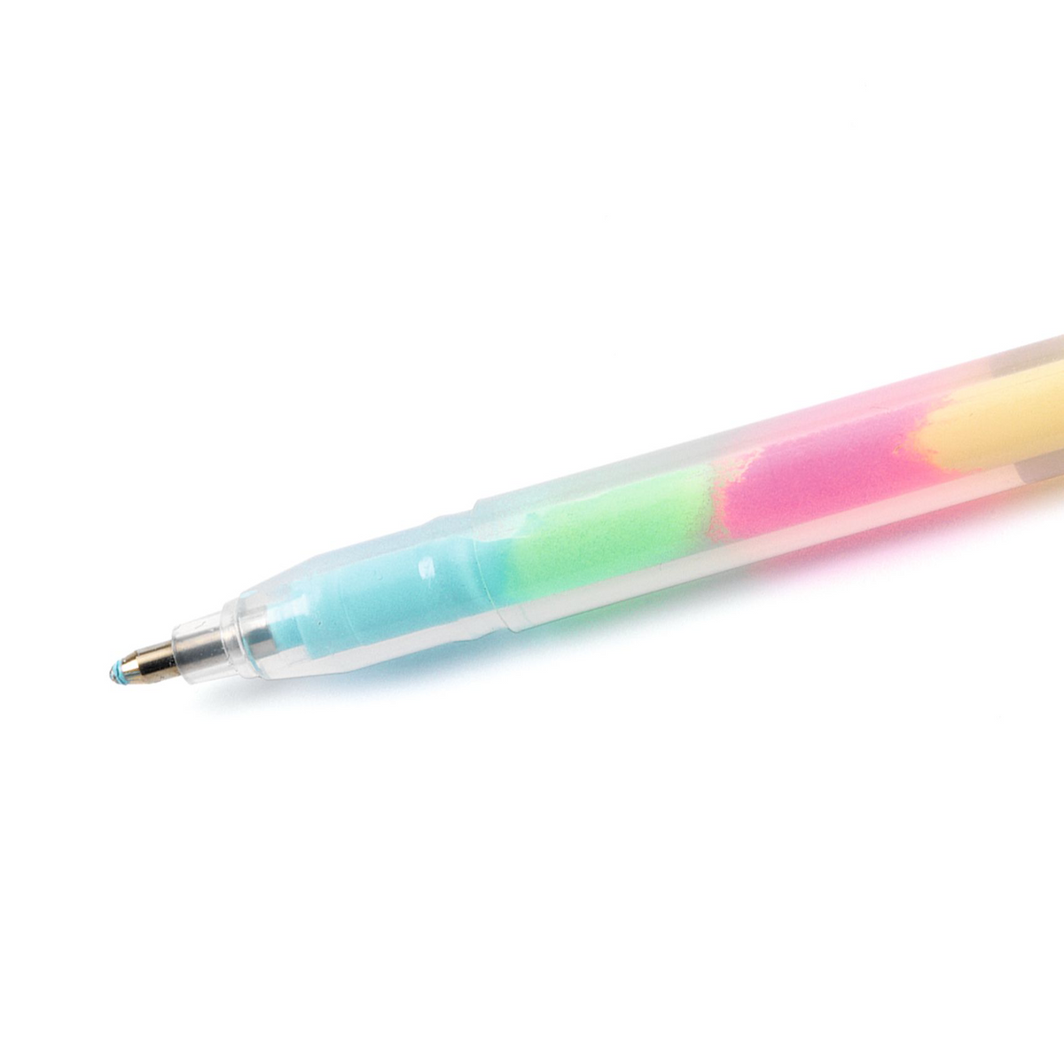 6 stylos gel pastel