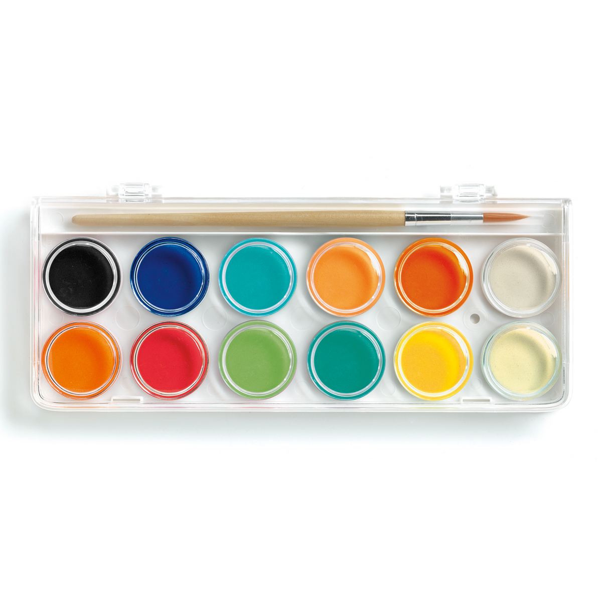 12 Pastilles gouaches classique