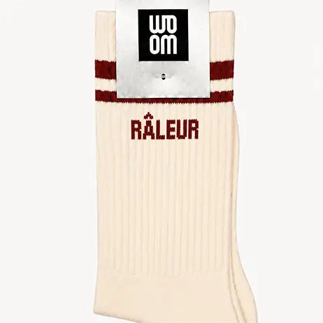 Chaussettes Homme - Râleur bordeaux