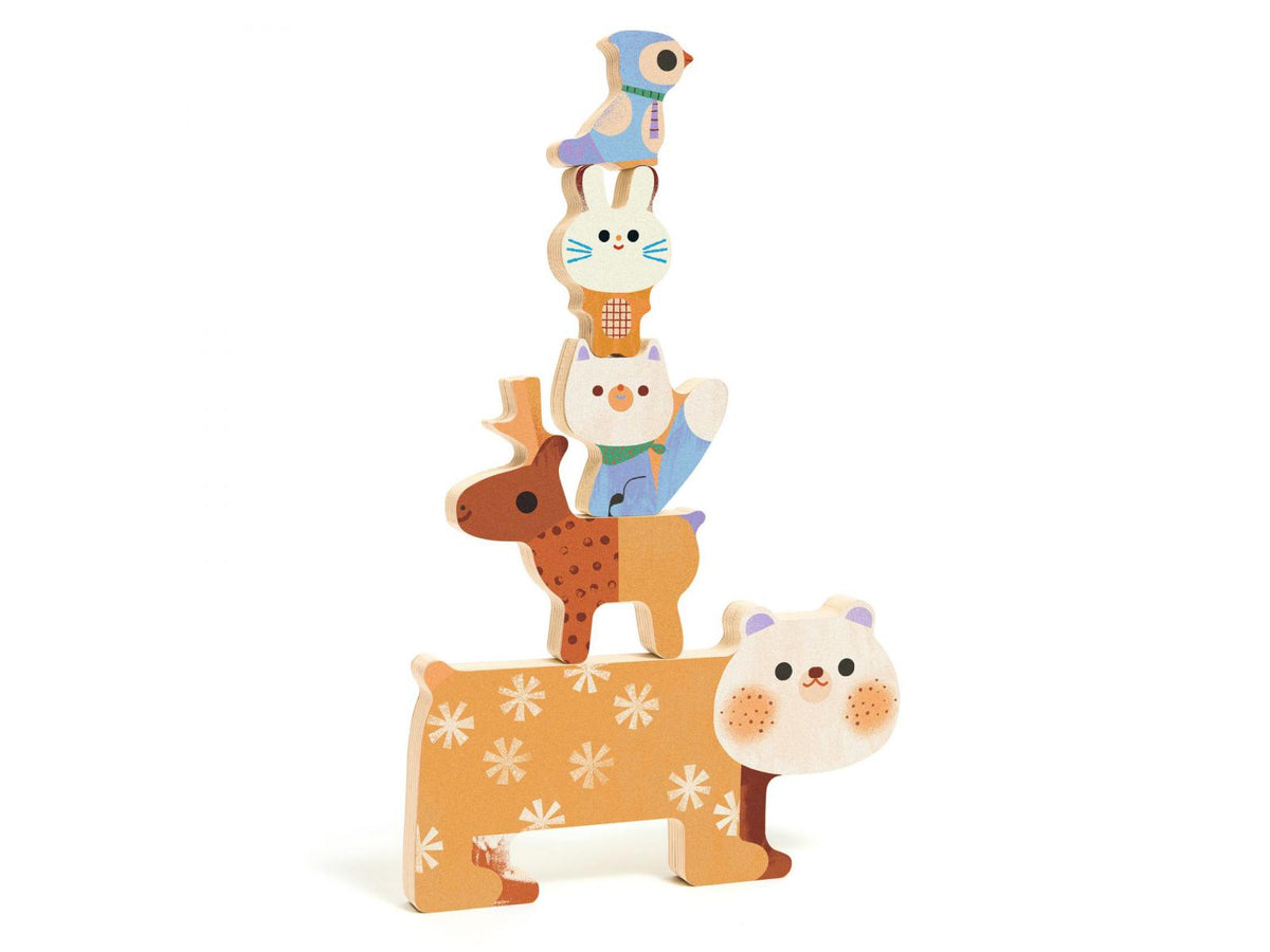 Puzzle Relief - Woody stack