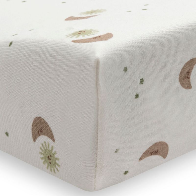 Housse de matelas à langer jersey - Over the Moon