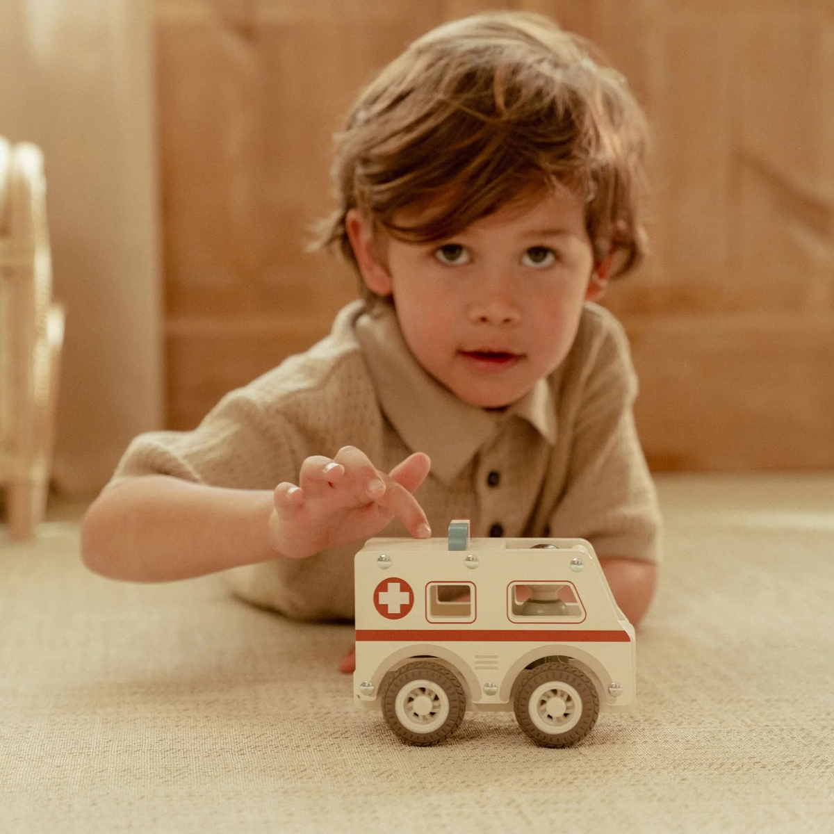 Ambulance en bois - Little Dutch