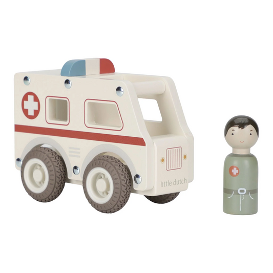 Ambulance en bois - Little Dutch