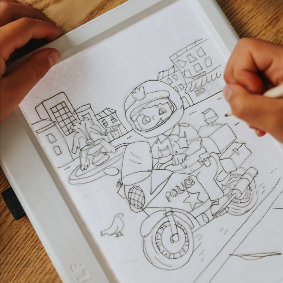 RECHARGE KIDYDRAW-PAD - 6 ans - Héros du quotidien