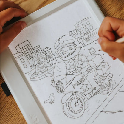 RECHARGE KIDYDRAW-PAD - 6 ans - Héros du quotidien