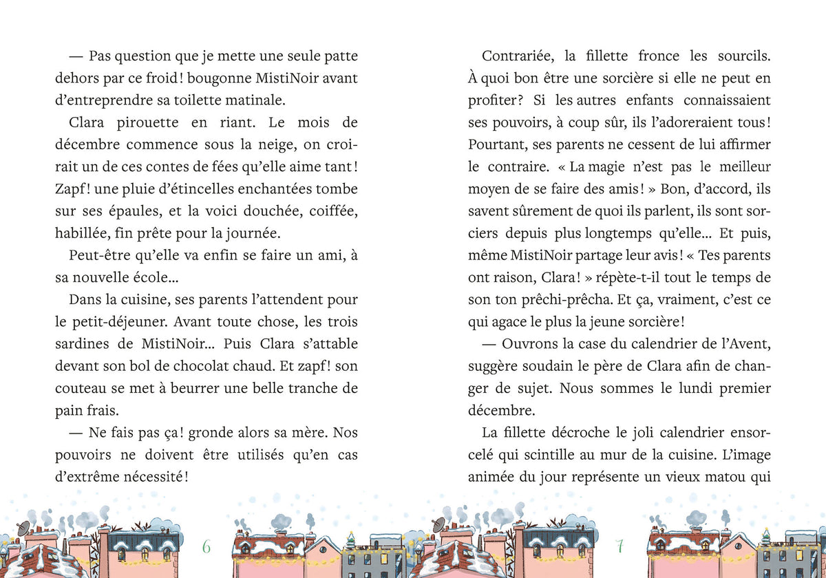 Roman de l’avent - Le Noël de Clara la petite sorcière