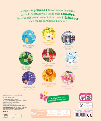 Cherche et trouve des tout-petits - les couleurs