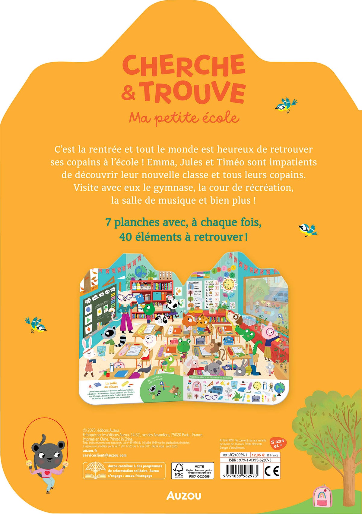 Cherche et trouve des tout-petits -  Ma petite école