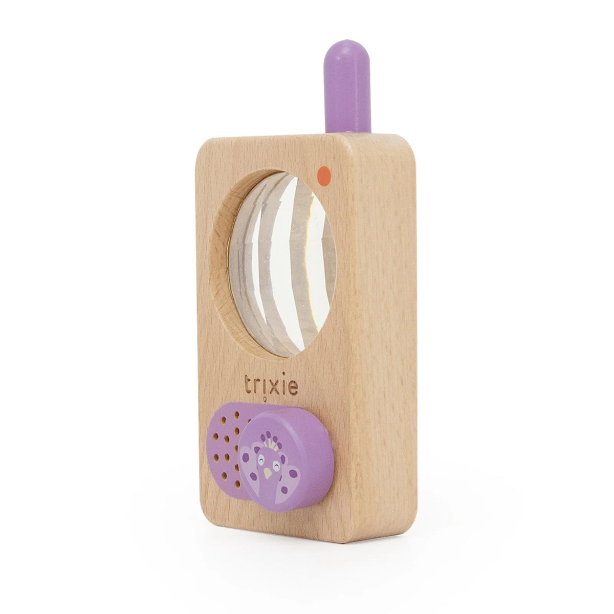 Talkie-walkie en bois - Mrs. Peacock