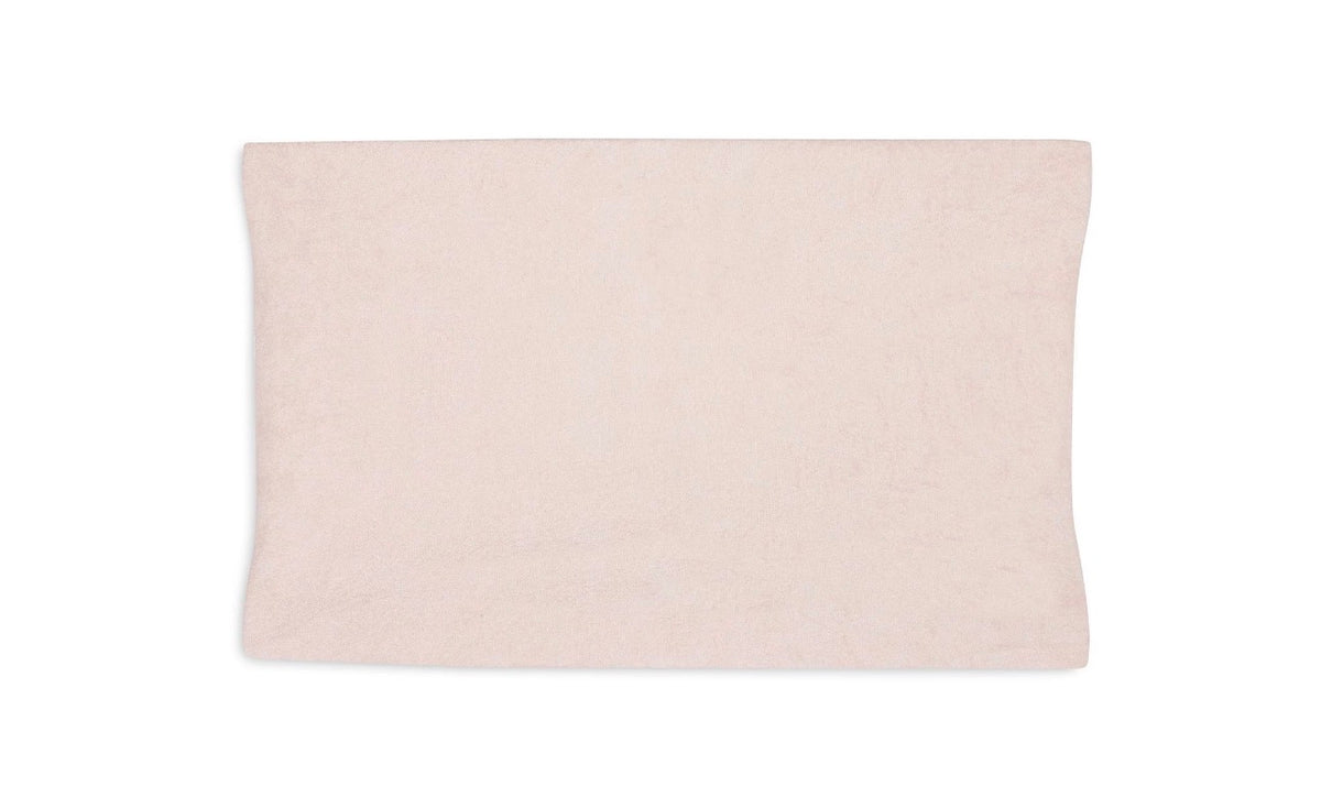 Housse Matelas à Langer Éponge Duo - rose et biscuit