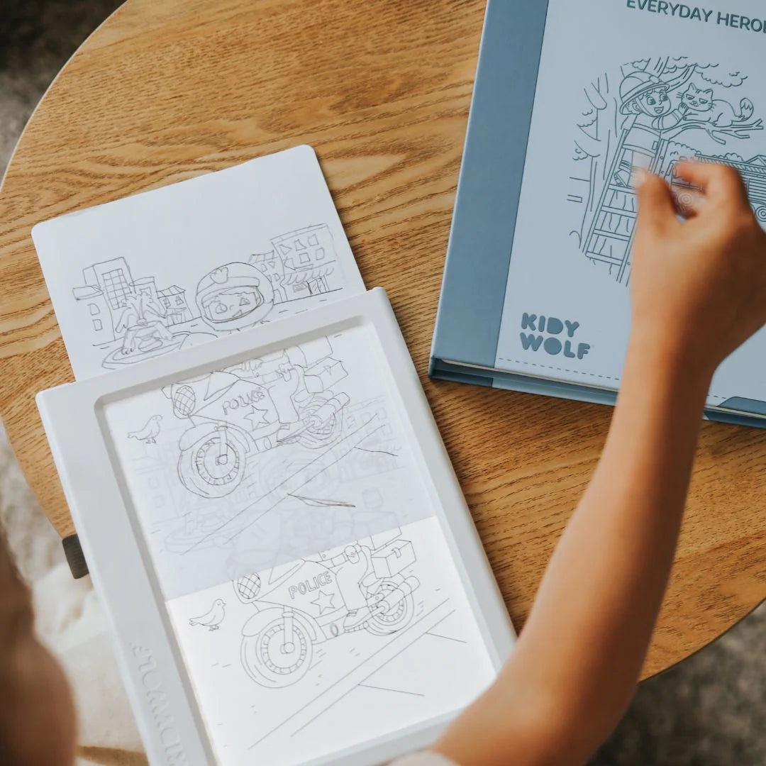 RECHARGE KIDYDRAW-PAD - 6 ans - Héros du quotidien