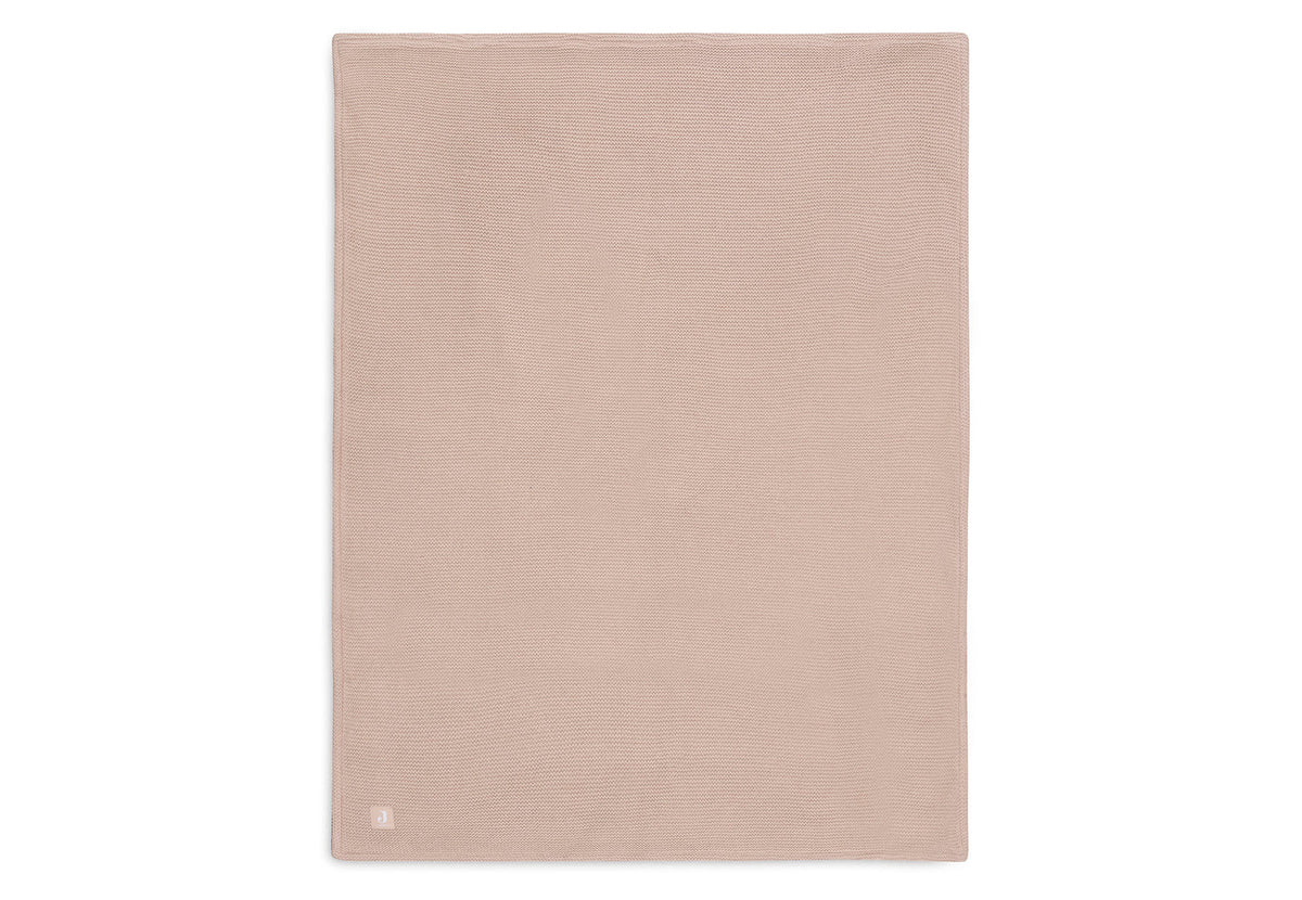 Couverture - Basic Knit - Fleece velours Wild rose