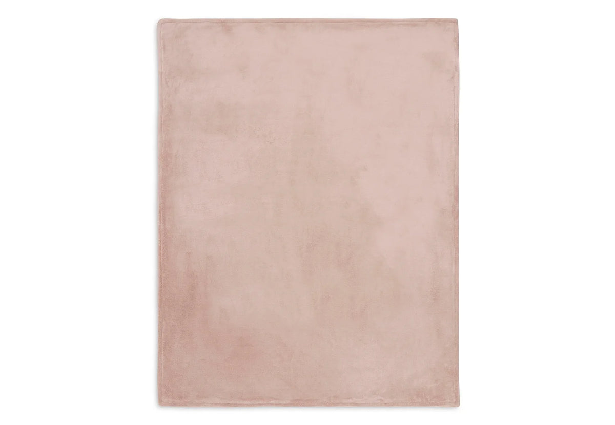 Couverture - Basic Knit - Fleece velours Wild rose