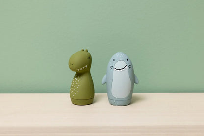Jouets de bain aspergeur - Mr. Shark & Mr. Dino