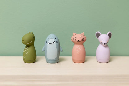 Jouets de bain aspergeur - Mr. Shark & Mr. Dino