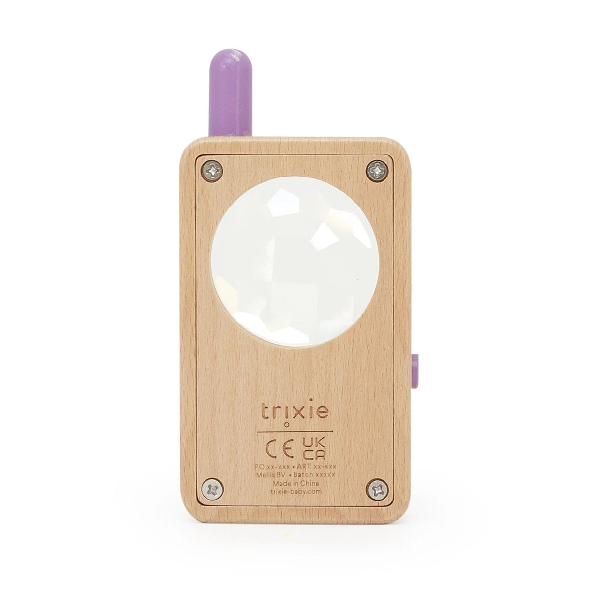 Talkie-walkie en bois - Mrs. Peacock