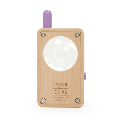 Talkie-walkie en bois - Mrs. Peacock