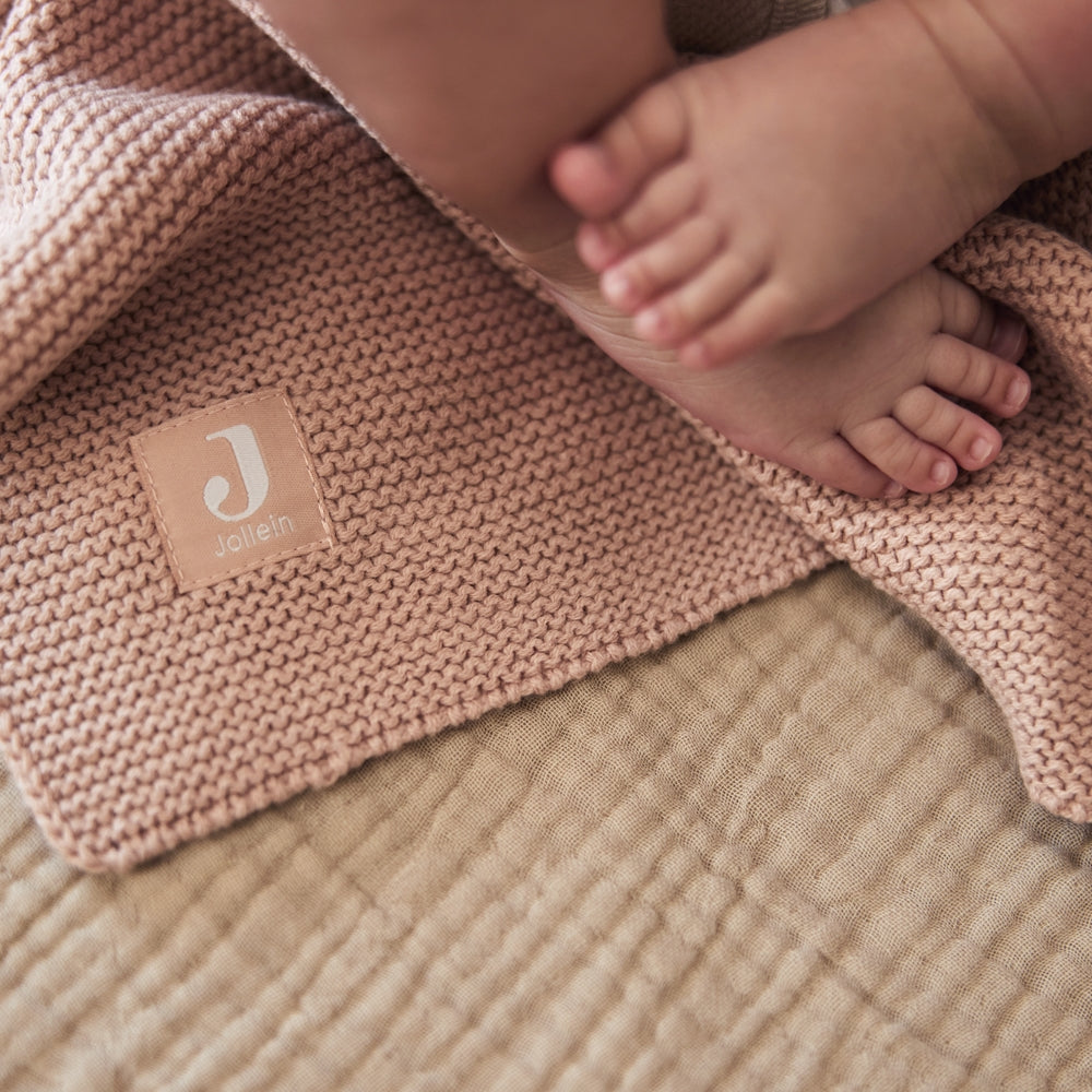 Couverture - Basic Knit wild rose