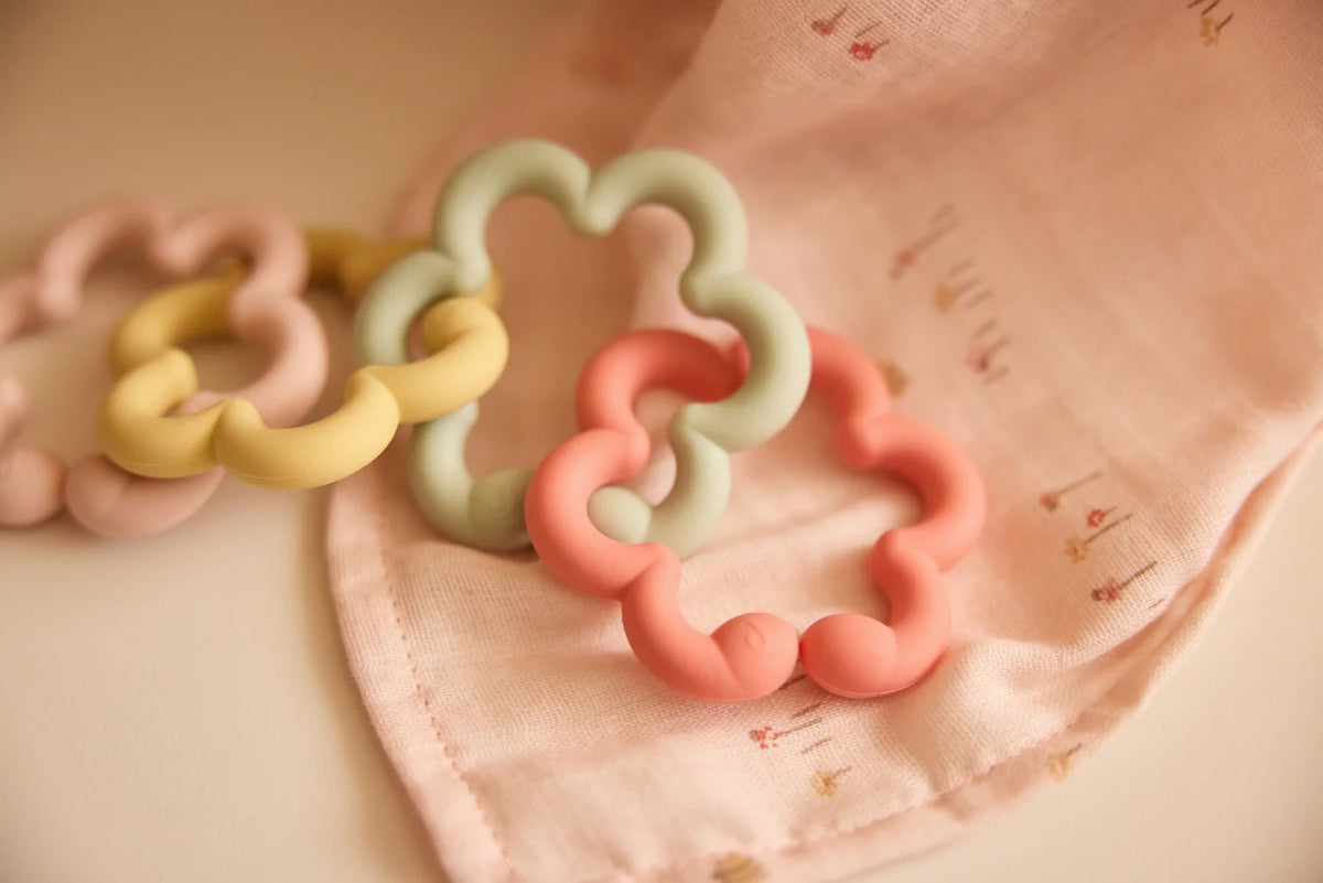 Jeu d'Anneaux Silicone - Flowers