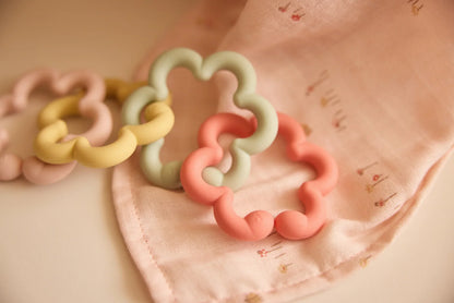 Jeu d'Anneaux Silicone - Flowers
