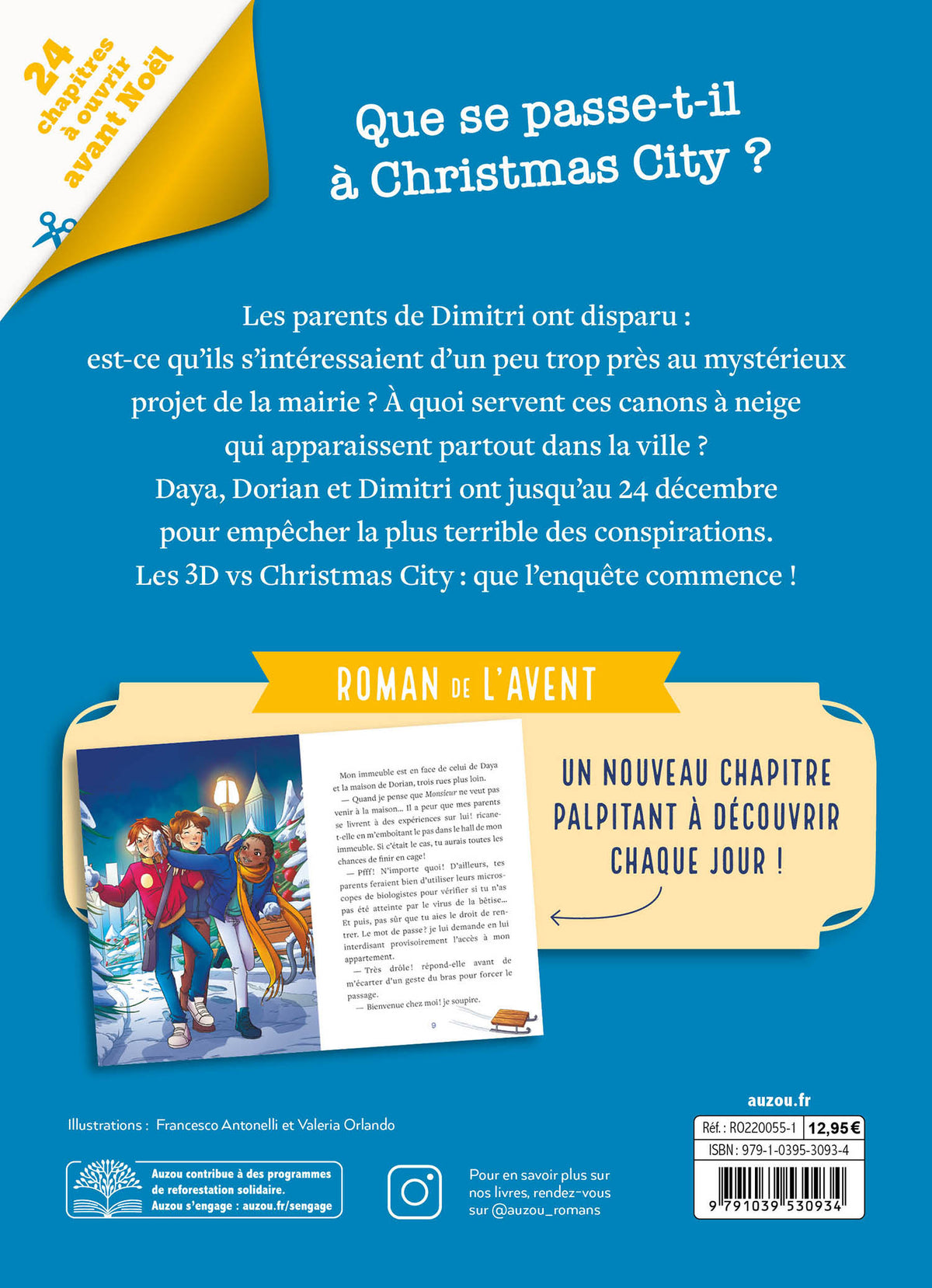 Roman de l’avent - Enquête à Christmas City