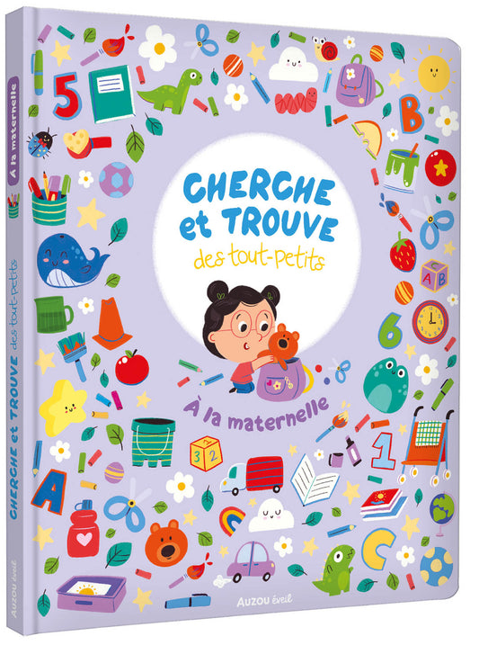 Cherche et trouve des tout-petits à la maternelle