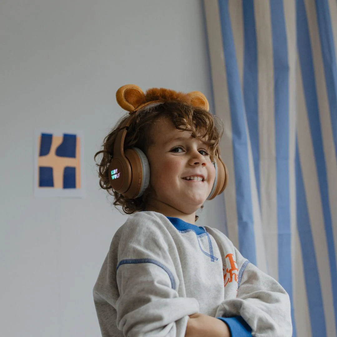 Casque Audio Kidyears animaux - Lion