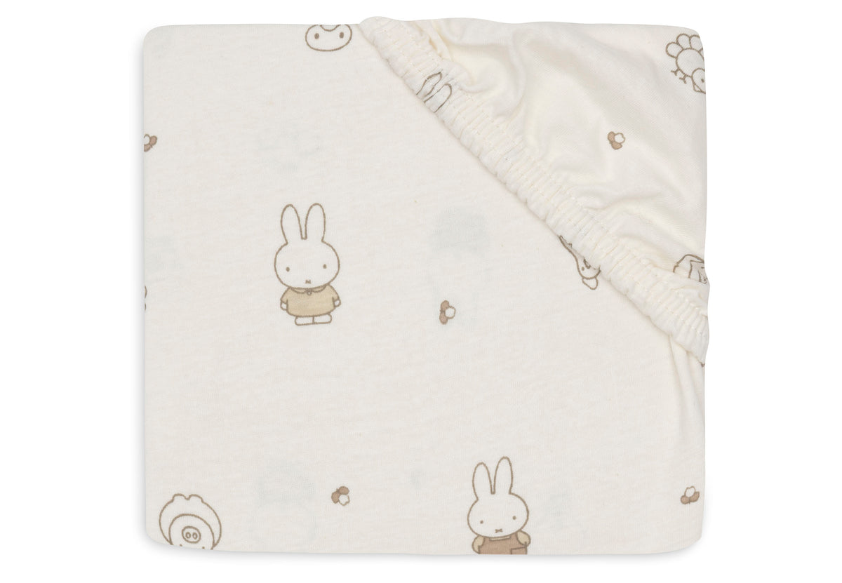 Drap-housse - Jersey - Miffy Family Farm