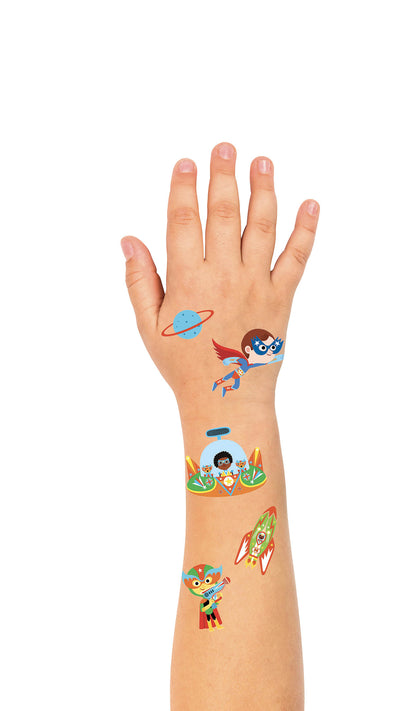Mes p’tits tattoos – Super héros