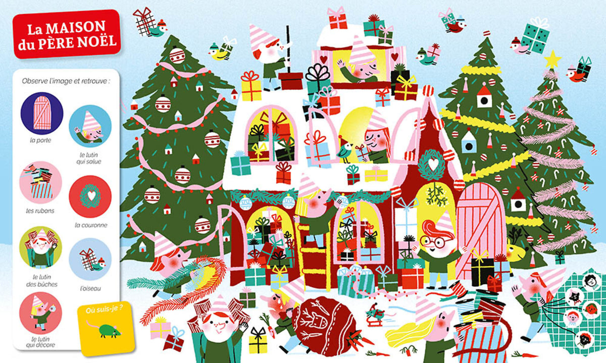 Cherche et trouve des tout-petits - Noel