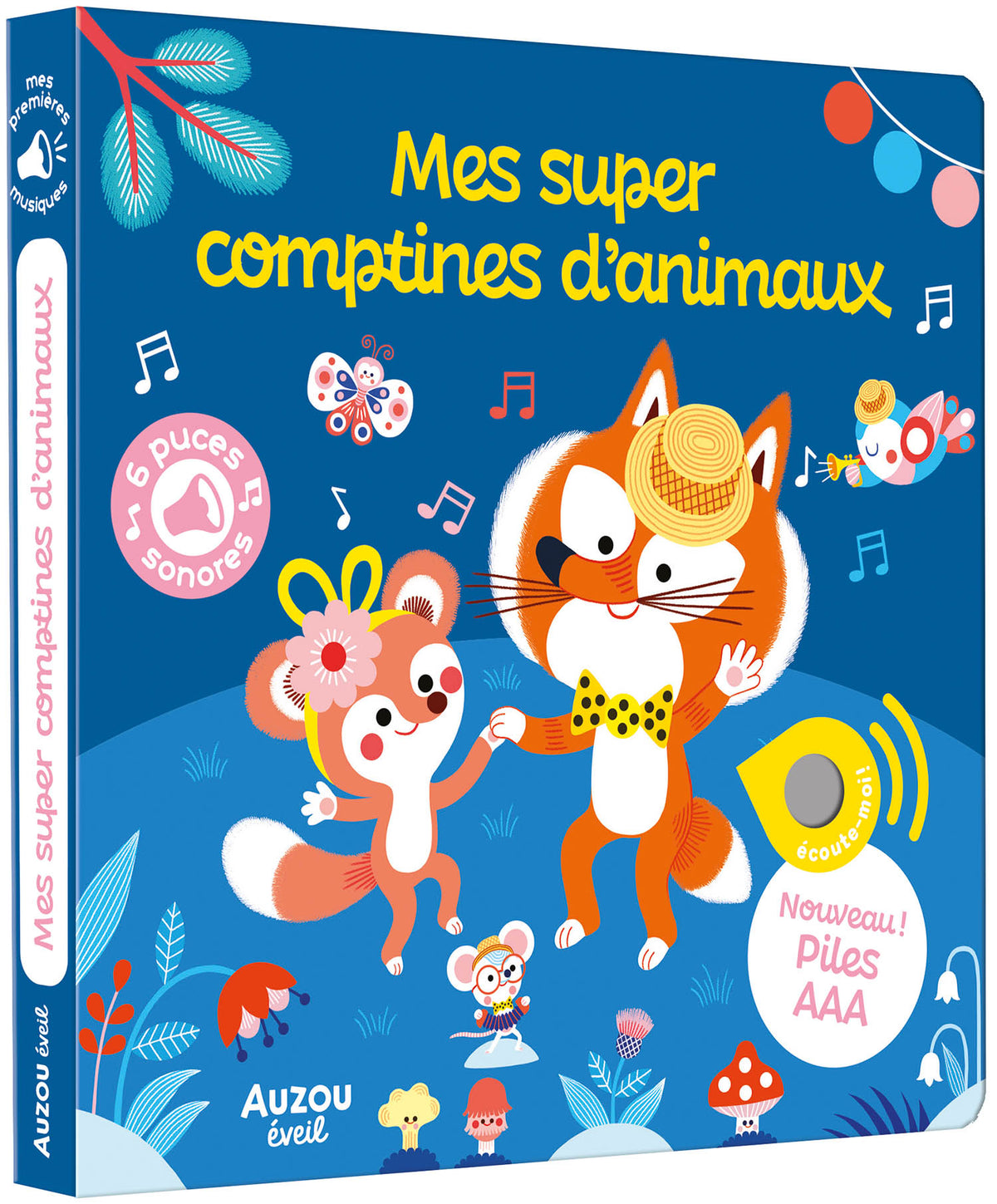 Mes premiers sonores - Mes super comptines d'animaux !