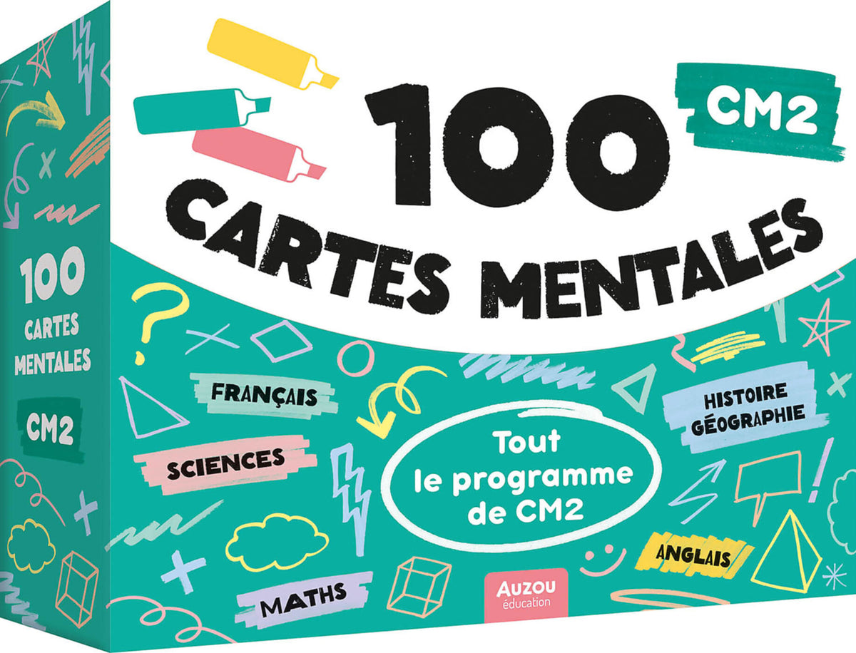100 cartes mentales - tout le programme du CM2