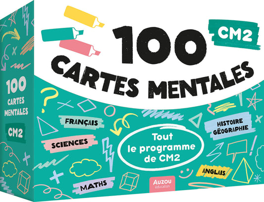 100 cartes mentales - tout le programme du CM2