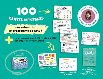 100 cartes mentales - tout le programme du CM2