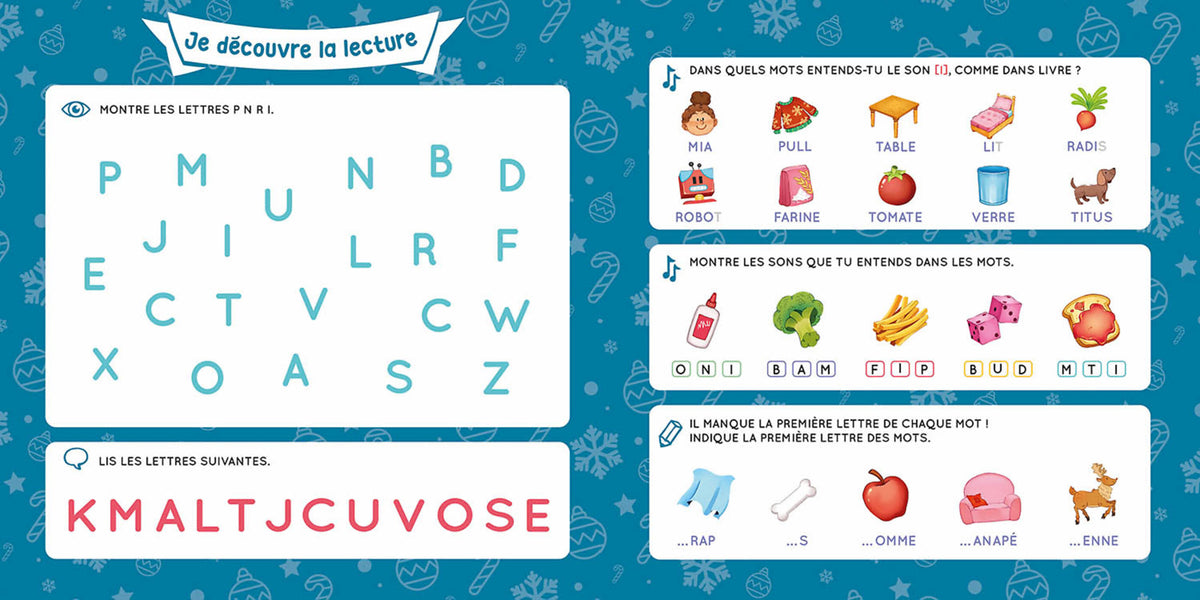 Je lis en maternelle - Cher père noel (promis je suis sage )
