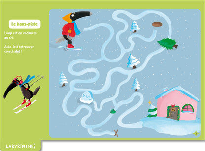 Mes jeux effaçables Loup : Noel