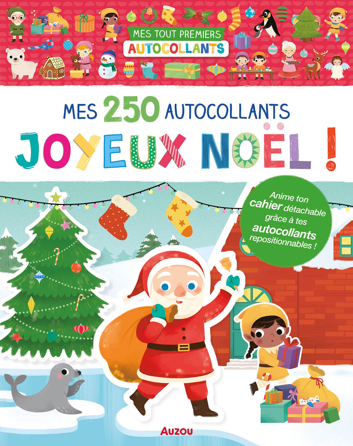 Mes tout premiers 250 autocollants - Joyeux noel
