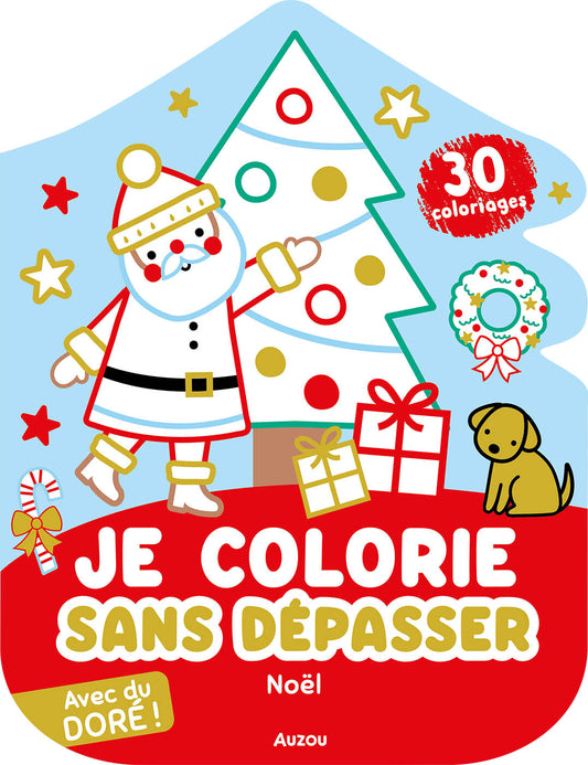 Je colorie sans dépasser -  Noel