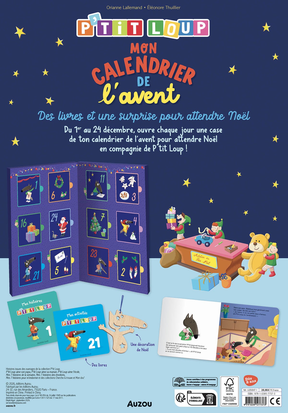 P'tit Loup : Calendrier de l'avent